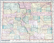 Colorado Map graphic