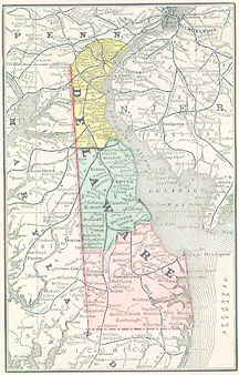 Delaware Map graphic
