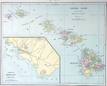 Hawaii Map graphic