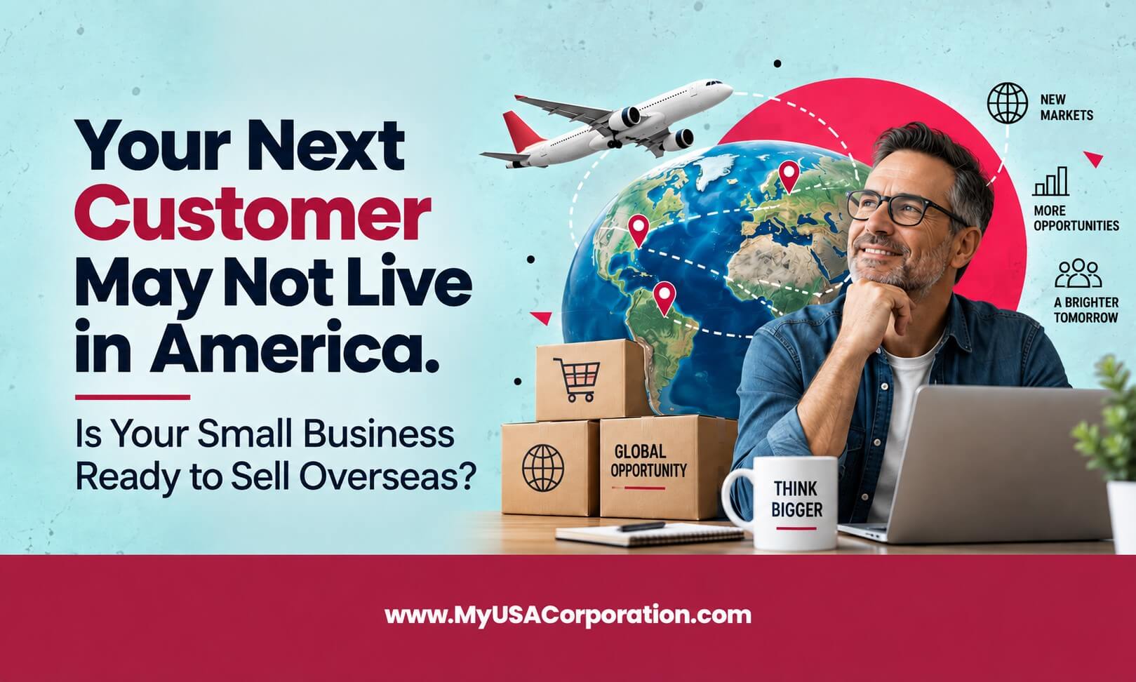 Your Next Customer May Not Live in America, Is Your Small Business Ready to Sell Overseas